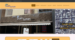 Desktop Screenshot of hotelshamsuman.com